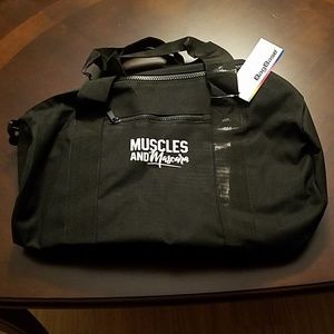 "Muscles and Mascara" Gym Bag